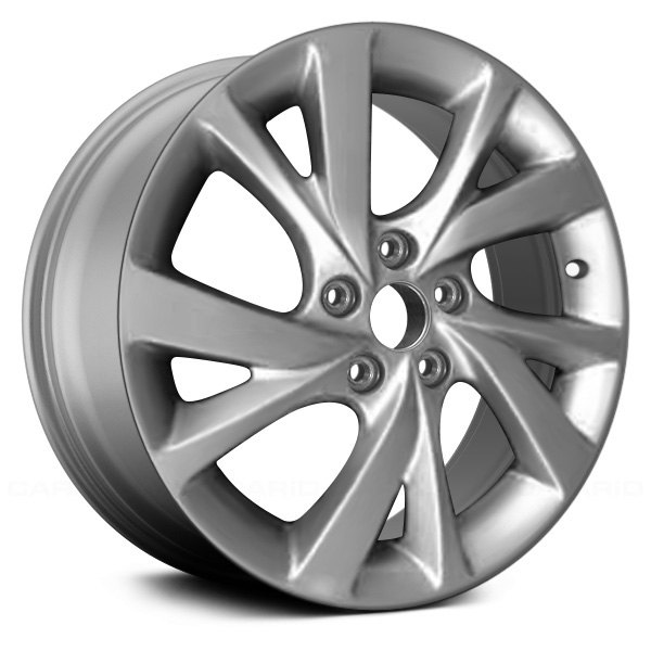 Replace® - 17 x 7 10 Spiral-Spoke Silver Alloy Factory Wheel (Remanufactured)