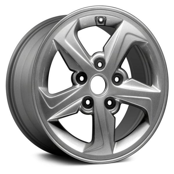 Replace® - 15 x 6 5 Spiral-Spoke Medium Charcoal Metallic Alloy Factory Wheel (Remanufactured)