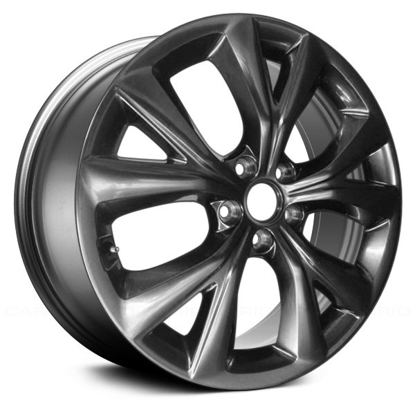 Replace® - 19 x 7.5 5 Y-Spoke Dark Hyper Silver Alloy Factory Wheel (Remanufactured)