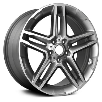 Replace® - Double 5-Spoke Silver 19x7.5 Alloy Factory Wheel - Remanufactured