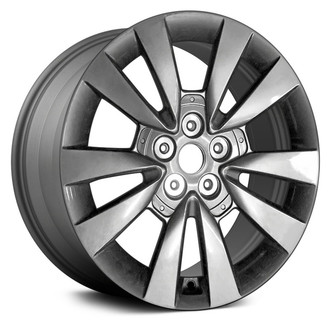 Replace® - 5 V-Spoke Medium Charcoal Metallic 18x7.5 Alloy Factory Wheel - Remanufactured