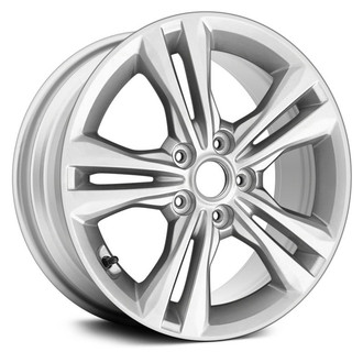 Replace® - Double 5-Spoke Sparkle Silver 17x7 Alloy Factory Wheel - Remanufactured