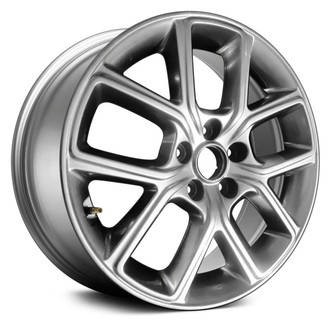 Replace® - 5 Y-Spoke Gray Bright Hyper Silver 18x7.5 Alloy Factory Wheel - Remanufactured
