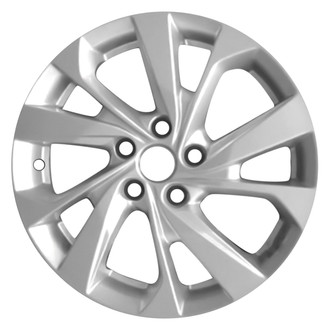 Replace® - 10 Spiral-Spoke Light Silver Metallic 17x7 Alloy Factory Wheel - Remanufactured
