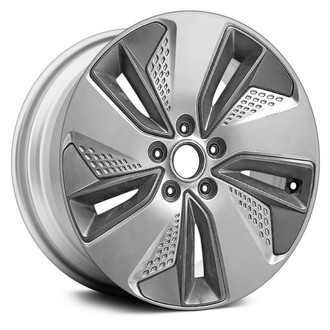 Replace® - 5-Slot Sparkle Silver 17x7 Alloy Factory Wheel - Remanufactured