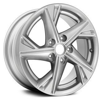 Replace® - 5-Spoke Sparkle Silver 16x6.5 Alloy Factory Wheel - Remanufactured