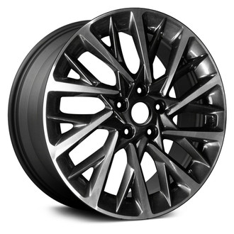 Replace® - 20 Spider-Spoke Machined and Dark Charcoal 18x7.5" Alloy Factory Wheel - Remanufactured
