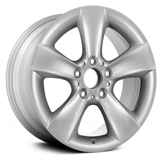Replace® - 5-Spoke Silver 17x8 Alloy Factory Wheel - Remanufactured