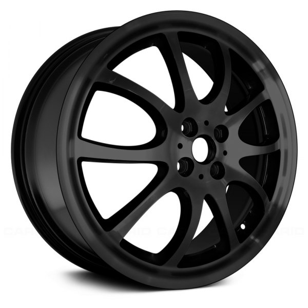 Replace® - 18 x 7 10-Spoke Black Alloy Factory Wheel (Remanufactured)