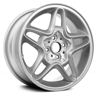 Replace® - Double 5-Spoke Silver 16x6.5 Alloy Factory Wheel - Remanufactured