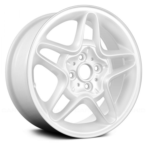 Replace® - 16 x 6.5 Double 5-Spoke White Alloy Factory Wheel (Remanufactured)