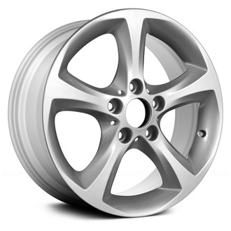 Replace® - 5-Spoke Silver 17x7 Alloy Factory Wheel - Remanufactured
