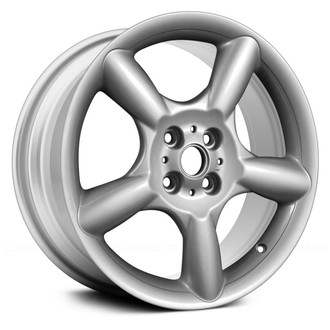 Replace® - 5-Spoke Silver 17x7 Alloy Factory Wheel - Remanufactured