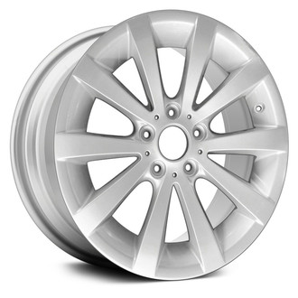 Replace® - 5 V-Spoke Silver 17x8 Alloy Factory Wheel - Remanufactured