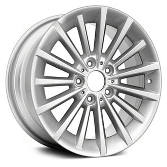 Replace® - 15 Alternating-Spoke Sparkle Silver 17x8 Alloy Factory Wheel - Remanufactured