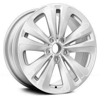 Replace® - 5 V-Spoke Silver 18x8 Alloy Factory Wheel - Remanufactured