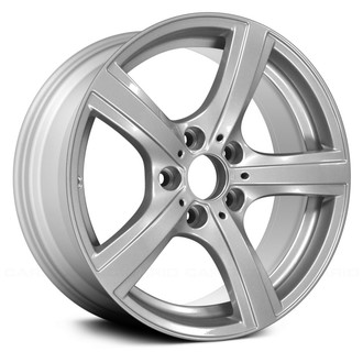 Replace® - 5-Spoke Silver 17x8 Alloy Factory Wheel - Remanufactured