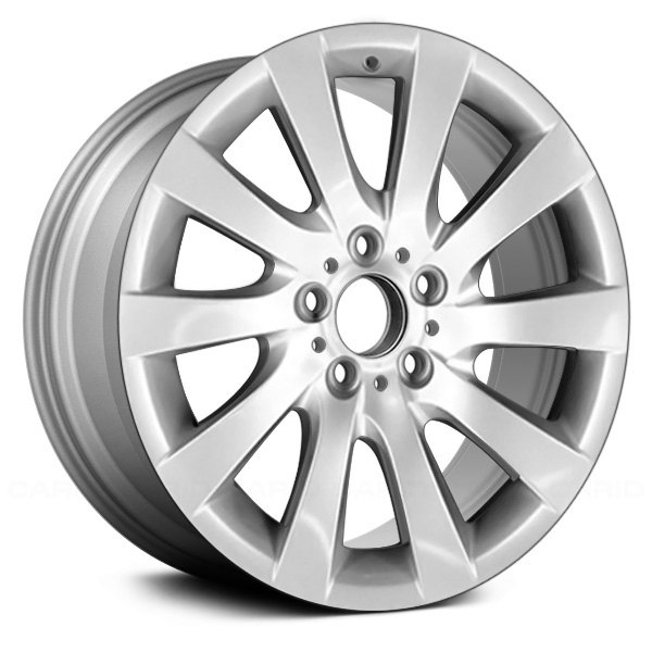 Replace® - 18 x 8 10 Spiral-Spoke Silver Alloy Factory Wheel (Remanufactured)