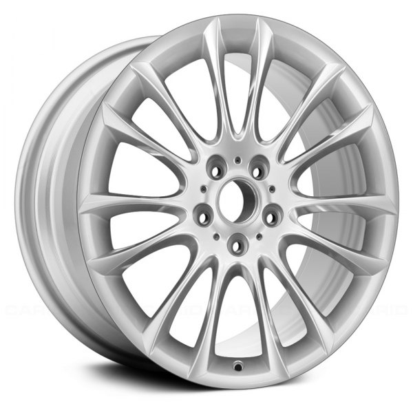 Replace® - 19 x 8.5 7 V-Spoke Silver Alloy Factory Wheel (Remanufactured)
