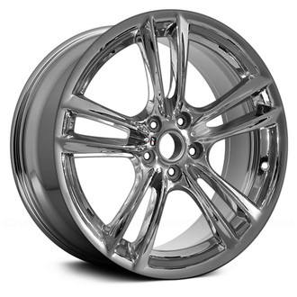 Replace® - Double 5-Spoke Light PVD Chrome 20x8.5 Alloy Factory Wheel - Remanufactured
