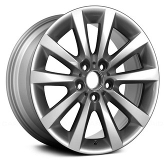 Replace® - 5 V-Spoke Silver 18x8 Alloy Factory Wheel - Remanufactured