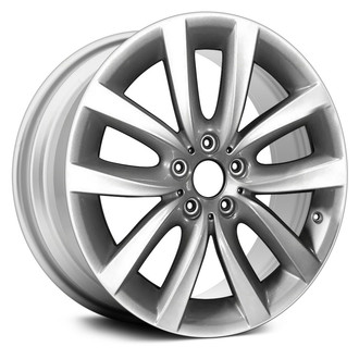 Replace® - 5 V-Spoke Silver Metallic Face 19x8.5 Alloy Factory Wheel - Remanufactured
