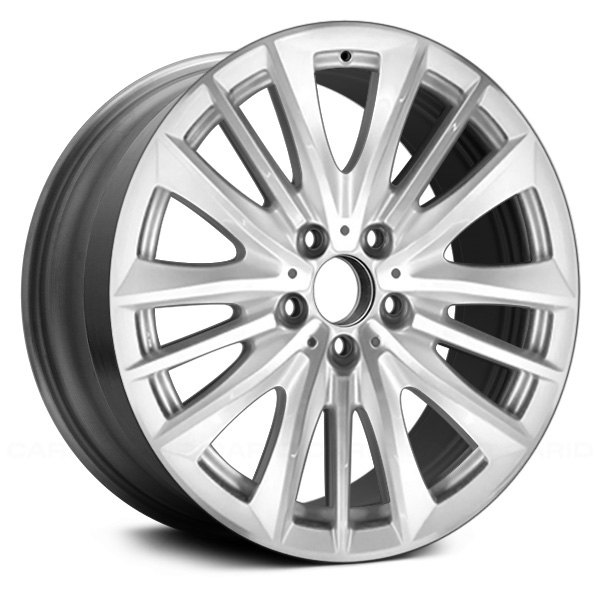 Replace® - 19 x 8.5 5 W-Spoke Machined and Metallic Silver Alloy Factory Wheel (Remanufactured)
