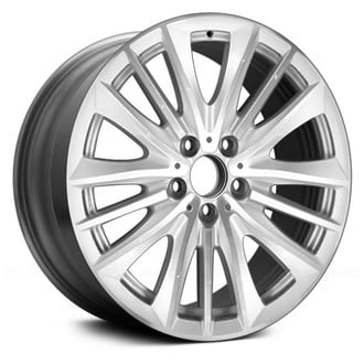 Replace® - 5 W-Spoke Machined and Metallic Silver 19x8.5 Alloy Factory Wheel - Remanufactured