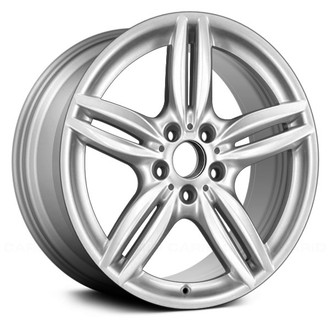 Replace® - Double 5-Spoke Bright Silver Face 19x9 Alloy Factory Wheel - Remanufactured