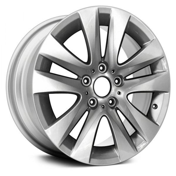 Replace® - 17 x 8 5 V-Spoke Silver Metallic Alloy Factory Wheel (Remanufactured)