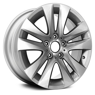 Replace® - 5 V-Spoke Silver Metallic 17x8 Alloy Factory Wheel - Remanufactured