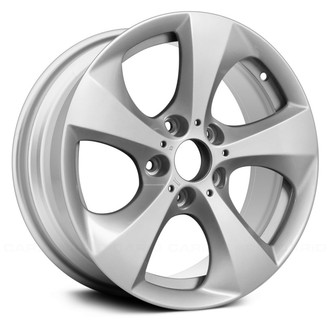 Replace® - 5-Spoke Silver 17x8 Alloy Factory Wheel - Remanufactured