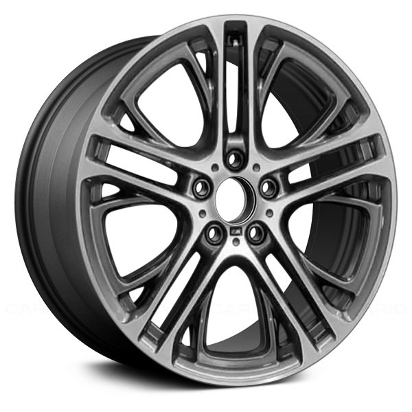 Replace® - 20 x 8.5 Multi 5-Spoke Charcoal Alloy Factory Wheel (Remanufactured)