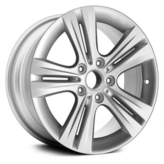 Replace® - Double 5-Spoke Sparkle Silver 17x7.5 Alloy Factory Wheel - Remanufactured