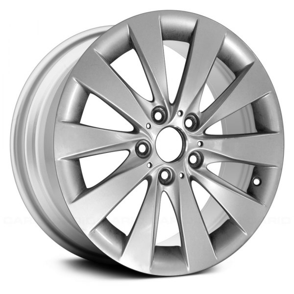 Replace® - 17 x 7.5 10 Spiral-Spoke Sparkle Silver Alloy Factory Wheel (Remanufactured)