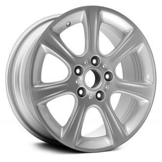 Replace® - 7 I-Spoke Bright Silver Metallic 17x7.5 Alloy Factory Wheel - Remanufactured