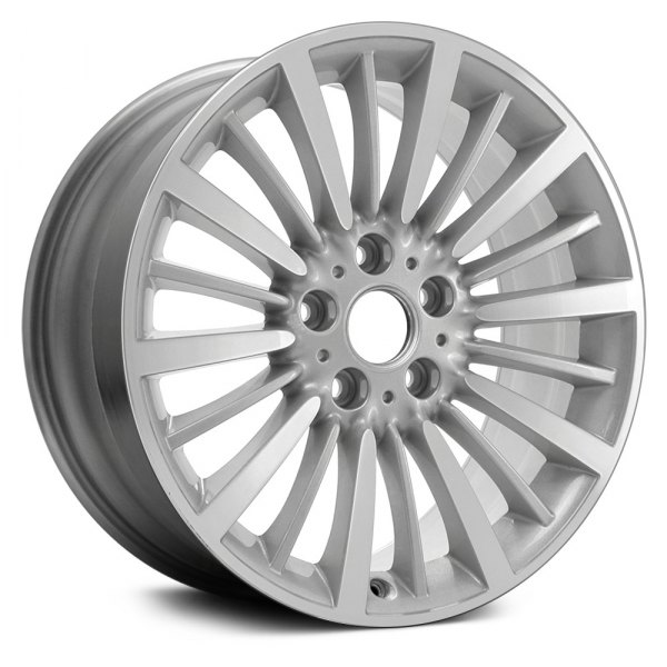 Replace® - 18 x 8 20 Alternating-Spoke Machined and Silver Metallic Alloy Factory Wheel (Factory Take Off)