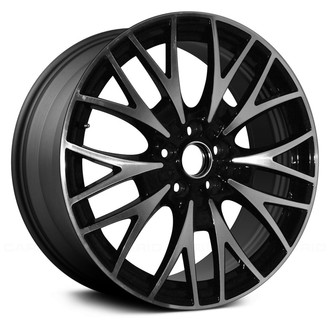 Replace® - 10 Y-Spoke Machined and Dark Charcoal Metallic 20x8.5 Alloy Factory Wheel - Remanufactured