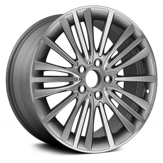 Replace® - 20 Alternating-Spoke Medium Charcoal and Machined 19x8.5 Alloy Factory Wheel - Remanufactured