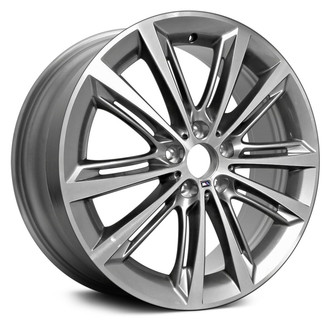 Replace® - 5 Double V-Spoke Silver 20x8.5 Alloy Factory Wheel - Remanufactured