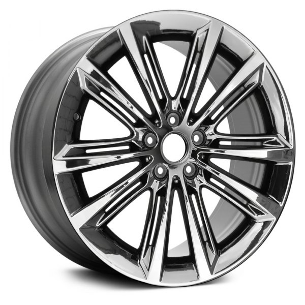 Replace® - 20 x 9 5 Double V-Spoke Silver Alloy Factory Wheel (Remanufactured)