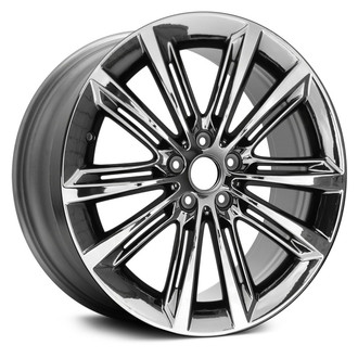 Replace® - 5 Double V-Spoke Silver 20x9 Alloy Factory Wheel - Remanufactured