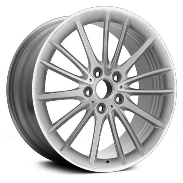Replace® - 19 x 8.5 5 W-Spoke Machined and Bright Silver Alloy Factory Wheel (Remanufactured)