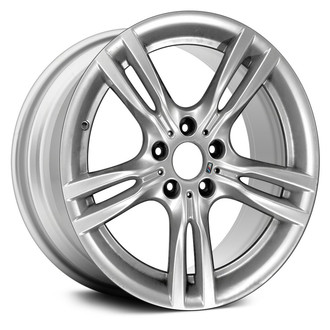 Replace® - Double 5-Spoke Sparkle Silver 18x8 Alloy Factory Wheel - Remanufactured