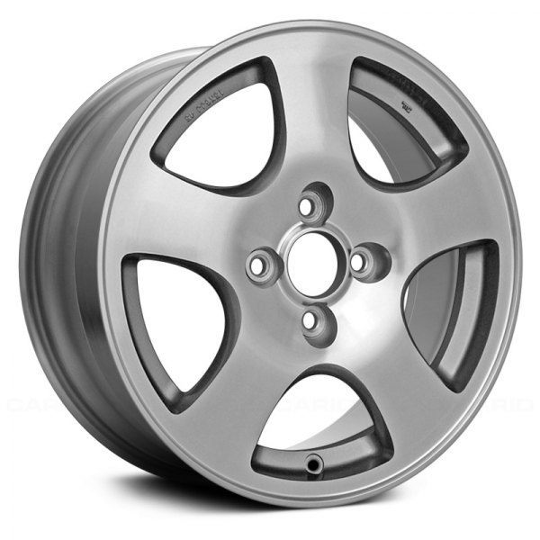 Replace® - 15 x 6 5-Spoke Machined and Charcoal Alloy Factory Wheel (Remanufactured)