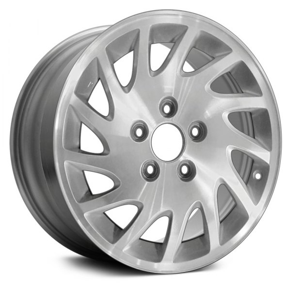 Replace® - 16 x 6.5 13 Spiral-Spoke Silver Alloy Factory Wheel (Remanufactured)