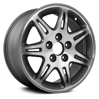 Replace® - 7 V-Spoke Medium Gray 16x6.5 Alloy Factory Wheel - Remanufactured
