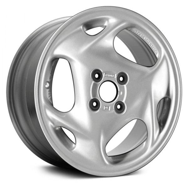 Replace® - 15 x 6 6 Spiral-Spoke Light Silver Alloy Factory Wheel (Remanufactured)