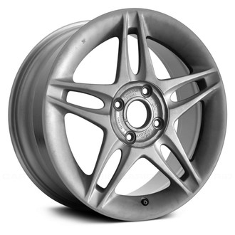 Replace® - Double 5-Spoke Silver 15x6 Alloy Factory Wheel - Remanufactured
