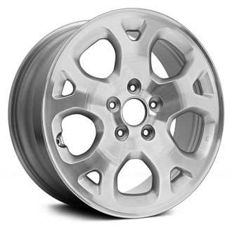 Replace® - 5 Y-Spoke Machined and Silver 17x6.5 Alloy Factory Wheel - Remanufactured